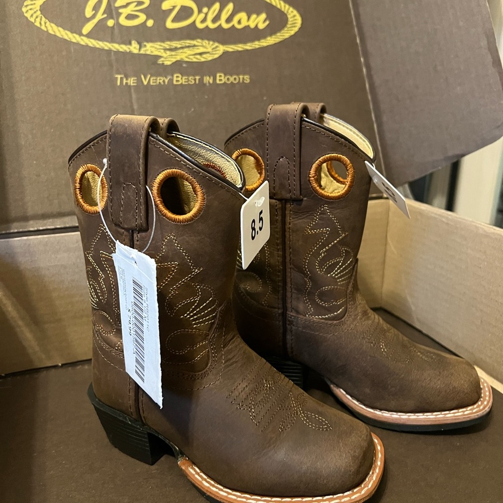 Authentic kids cowboy boots
